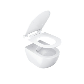 Ravak WC sedátko Uni Chrome Slim white X01550
