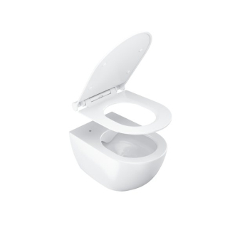 Ravak WC sedátko Uni Chrome Slim white X01550