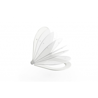 Ravak WC sedátko Uni Chrome Slim white X01550