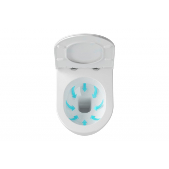 Ravak WC sedátko Uni Chrome Slim white X01550