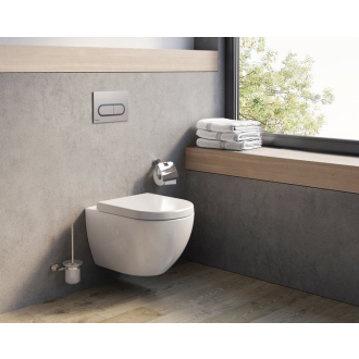 Ravak WC sedátko Uni Chrome Slim white X01550