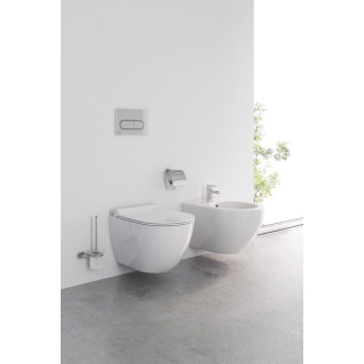 Ravak WC sedátko Uni Chrome Slim white X01550
