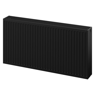 Mexen C33 doskový radiátor 500 x 1200 mm, bočné pripojenie, 2425 W, čierny - W433-050-120-70