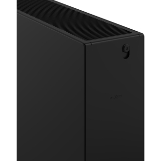 Oceľový radiátor Mexen Flat CF33 300x400, boč. príp., 496 W, čierne W433F-030-040-70