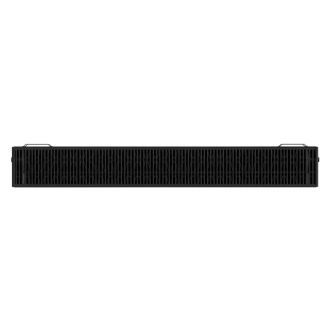 Oceľový radiátor Mexen Flat CF33 400x400, boč. príp., 633 W, čierne W433F-040-040-70