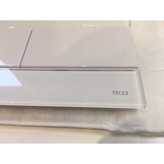 TECE Square tlačidlo sklo biele 9.240.800