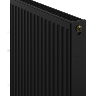 Oceľový radiátor Mexen CV21 900x400, spod. príp., 710 W, čierny W621-090-040-70