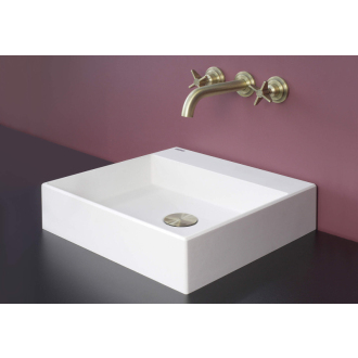 Deante Correo granitové umývadlo na dosku, alabaster 500x400mm CQR_AU5S