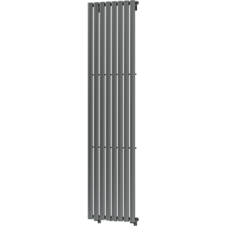 Dekoratívny radiátor Mexen Oregon 1800 x 480 mm, 805 W, antracit - W202-1800-490-00-66