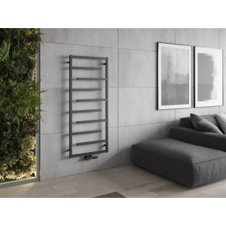 Dekoratívny radiátor Mexen Orlando 1380 x 600 mm, 499 W, antracit - W207-1380-600-00-66