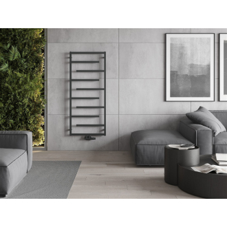 Dekoratívny radiátor Mexen Orlando 1380 x 600 mm, 499 W, antracit - W207-1380-600-00-66