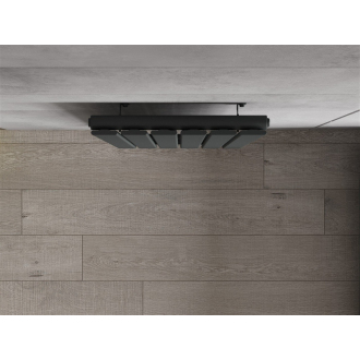 Dekoratívny radiátor Mexen Boston 1200 x 452 mm, 611 W, antracit - W213-1200-452-00-66
