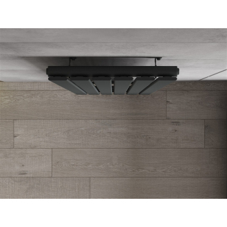 Dekoratívny radiátor Mexen Boston 1800 x 452 mm, 888 W, antracit - W213-1800-452-00-66