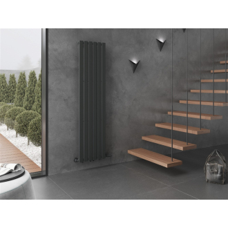 Dekoratívny radiátor Mexen Boston 1800 x 452 mm, 888 W, antracit - W213-1800-452-00-66