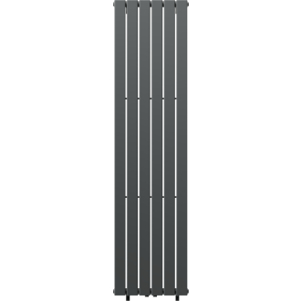 Dekoratívny radiátor Mexen Boston 1800 x 452 mm, 888 W, antracit - W213-1800-452-00-66