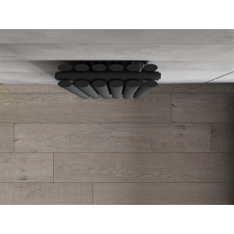 Dekoratívny radiátor Mexen Dallas 1600 x 360 mm, 1039 W, antracit - W214-1600-360-00-66