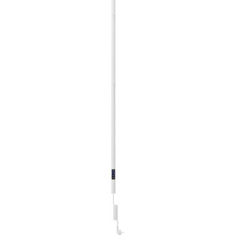 Mexen Pino elektrický radiátor s držiakmi na uteráky 1405 x 32 mm, 75 W, biely - W301-1405-032-00-20