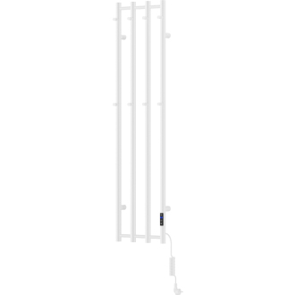 Mexen Pino elektrický radiátor s držiakmi na uteráky 1405 x 347 mm, 250 W, biely - W301-1405-347-00-20