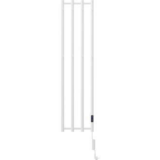 Mexen Pino elektrický radiátor s držiakmi na uteráky 1405 x 347 mm, 250 W, biely - W301-1405-347-00-20