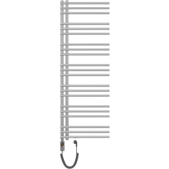 Mexen Neptún elektrický radiátor 1400 x 500 mm, 600 W, chróm - W101-1400-500-2600-01