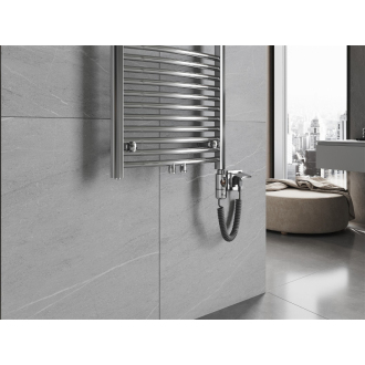 Mexen Ares elektrický radiátor 700 x 500 mm, 300 W, chróm - W102-0700-500-2300-01