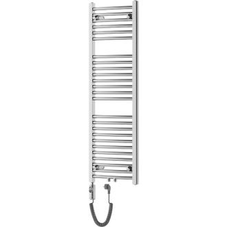 Mexen Ares elektrický radiátor 1200 x 400 mm, 300 W, chróm - W102-1200-400-2300-01
