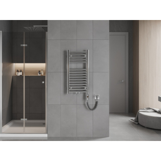 Mexen Hades elektrický radiátor 800 x 400 mm, 300 W, chróm - W104-0800-400-2300-01