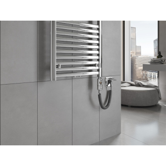 Mexen Hades elektrický radiátor 1800 x 500 mm, 900 W, chróm - W104-1800-500-2900-01
