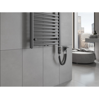 Mexen Hades elektrický radiátor 800 x 400 mm, 300 W, antracit - W104-0800-400-2300-66