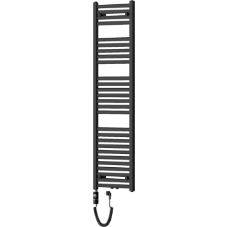 Mexen Hades elektrický radiátor 1500 x 400 mm, 600 W, čierny - W104-1500-400-2600-70