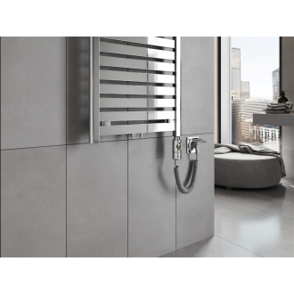 Mexen Urán elektrický radiátor 1200 x 500 mm, 600 W, chróm - W105-1200-500-2600-01