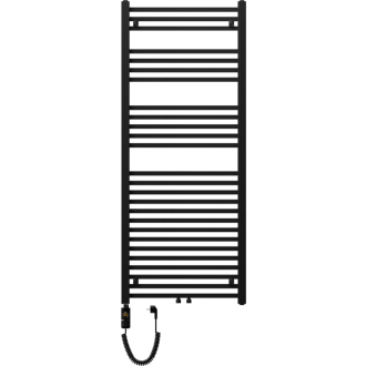 Mexen Plutón elektrický radiátor 1450 x 600 mm, 900 W, čierny - W106-1450-600-2900-70