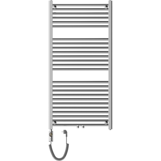 Mexen Mars elektrický radiátor 1200 x 600 mm, 600 W, chróm - W110-1200-600-2600-01