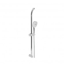 Mereo sprcha, posuvný držiak, horný držiak, šedostrieborná hadica, nerez/plast/chróm M-CB900F