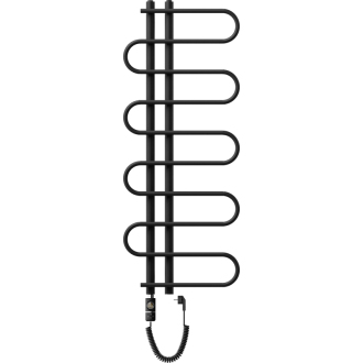 Mexen Kiso elektrický radiátor 1200 x 500 mm, 300 W, čierny - W114-1250-500-2300-70