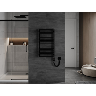 Mexen Apollo elektrický radiátor 860 x 450 mm, 600 W, čierny - W117-0860-450-2600-70