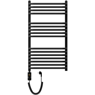 Mexen Apollo elektrický radiátor 860 x 450 mm, 600 W, čierny - W117-0860-450-2600-70