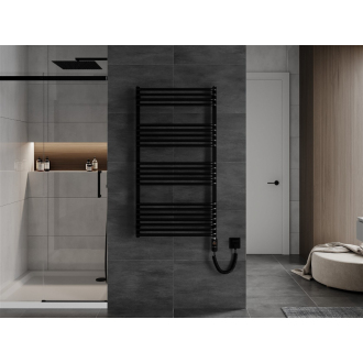 Mexen Apollo elektrický radiátor 1210 x 650 mm, 900 W, čierny - W117-1210-650-2900-70