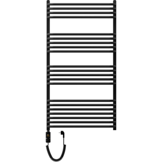 Mexen Apollo elektrický radiátor 1210 x 650 mm, 900 W, čierny - W117-1210-650-2900-70