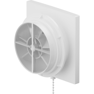 Mexen DXS 150 kúpeľňový ventilátor, káblový vypínač, biely - W9603-150K-00