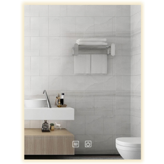 REA Zrkadlo LED SQR 50x100cm HOM-02507