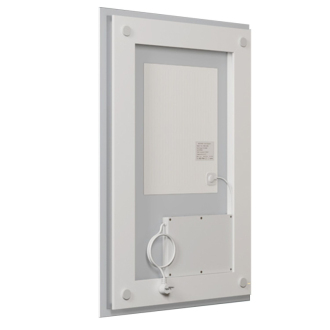 REA Zrkadlo LED SQR 50x100cm HOM-02507