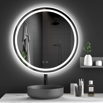 REA Zrkadlo LED 90cm BAS HOM-05521