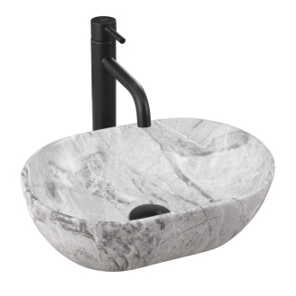 REA Amelia Mini Stone Matt umývadlo na dosku REA-U9109