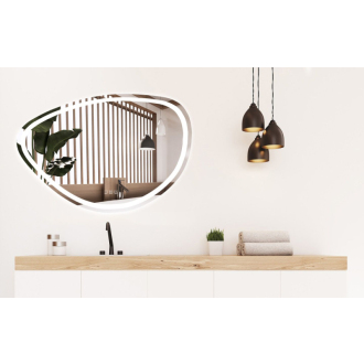REA Zrkadlo FOG LED 70x100cm HOM-05516