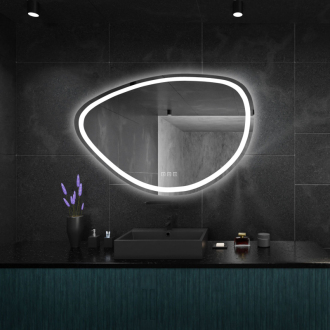 REA Zrkadlo FOG LED 70x100cm HOM-05516