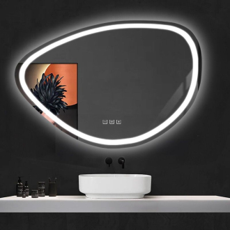 REA Zrkadlo FOG LED 70x100cm HOM-05516