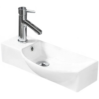 MEXEN HUGO - umývadlo na dosku, biele 21255000R