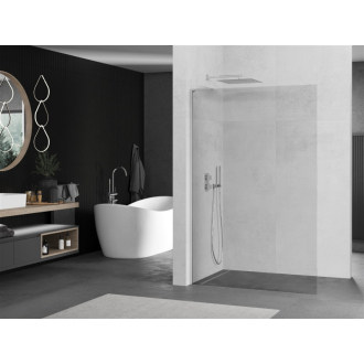 Mexen Kyoto L Walk-in sprchová stena 90 x 200 cm, transparentná, chróm - 800-090-103-01-00