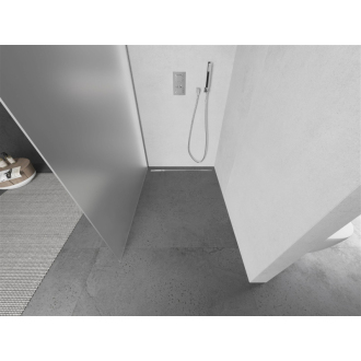 Mexen Kyoto L Walk-in sprchová stena 100 x 200 cm, mráz, chróm - 800-100-103-01-30